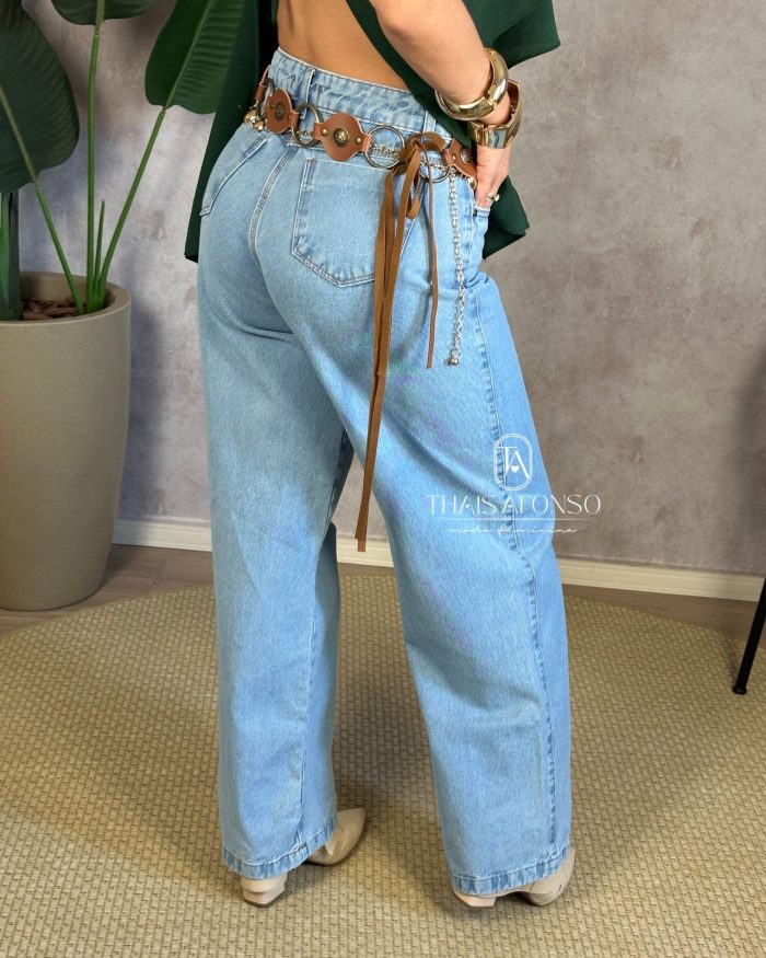 calça jeans jade wide leg calça jeans jade wide leg
