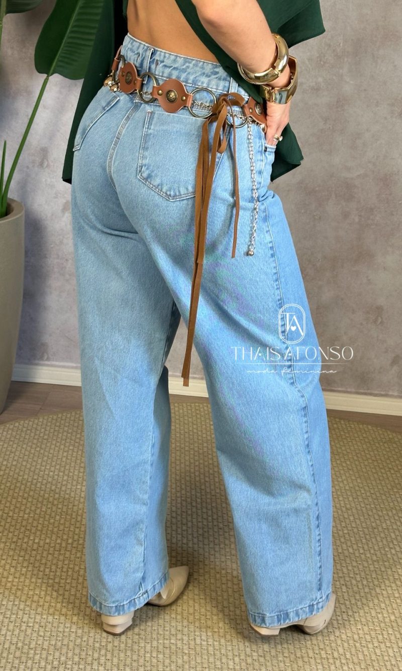 calça jeans jade wide leg calça jeans jade wide leg