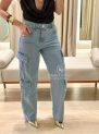 calça cargo jeans rh