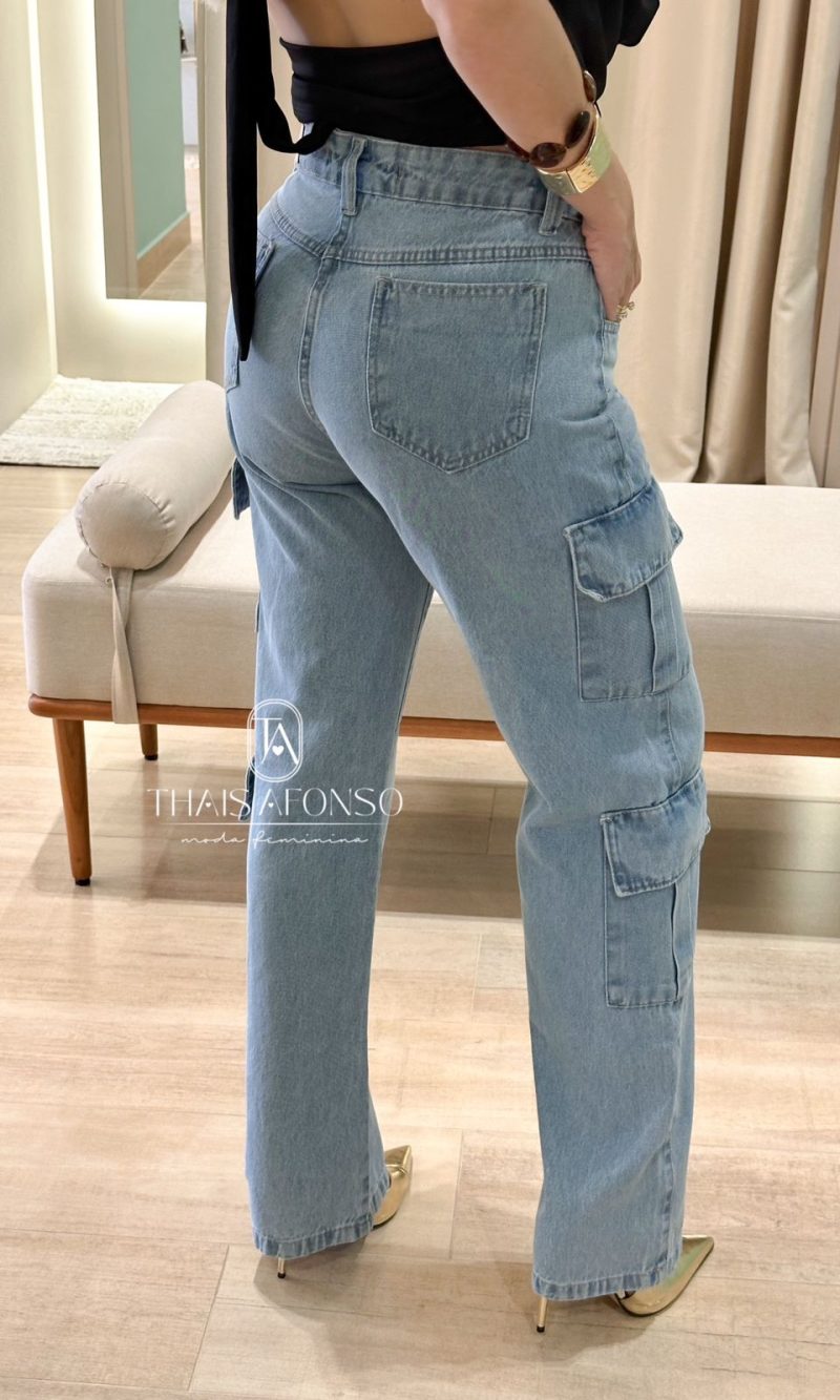 calça cargo jeans rh calça cargo jeans rh