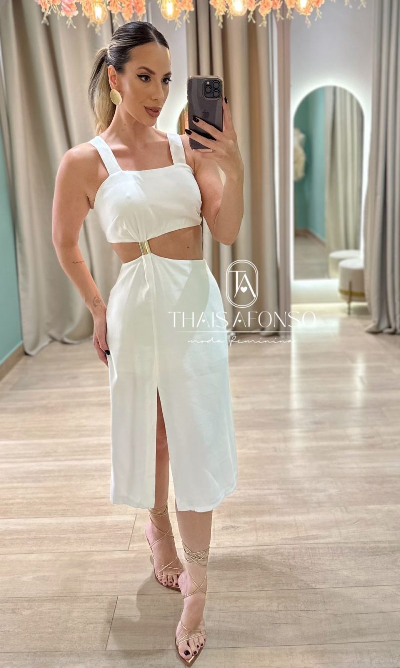 vestido Áurea off
