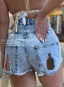 short jeans abacaxi