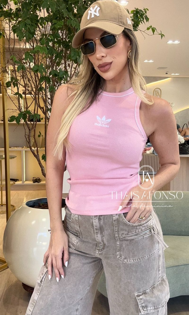 blusa regata adidas blusa regata adidas