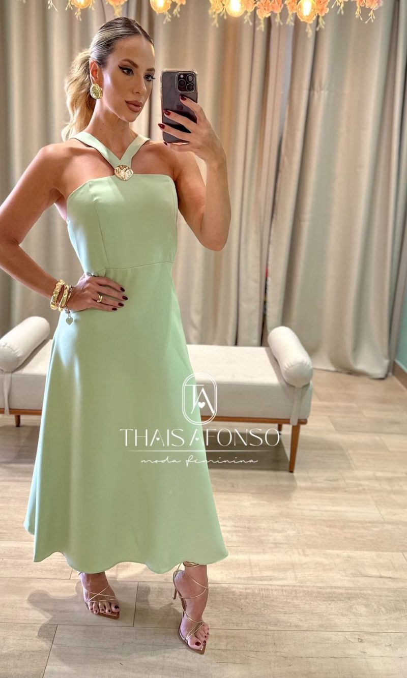 vestido crystal