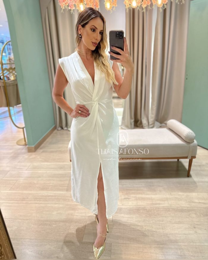 vestido mila branco vestido mila branco