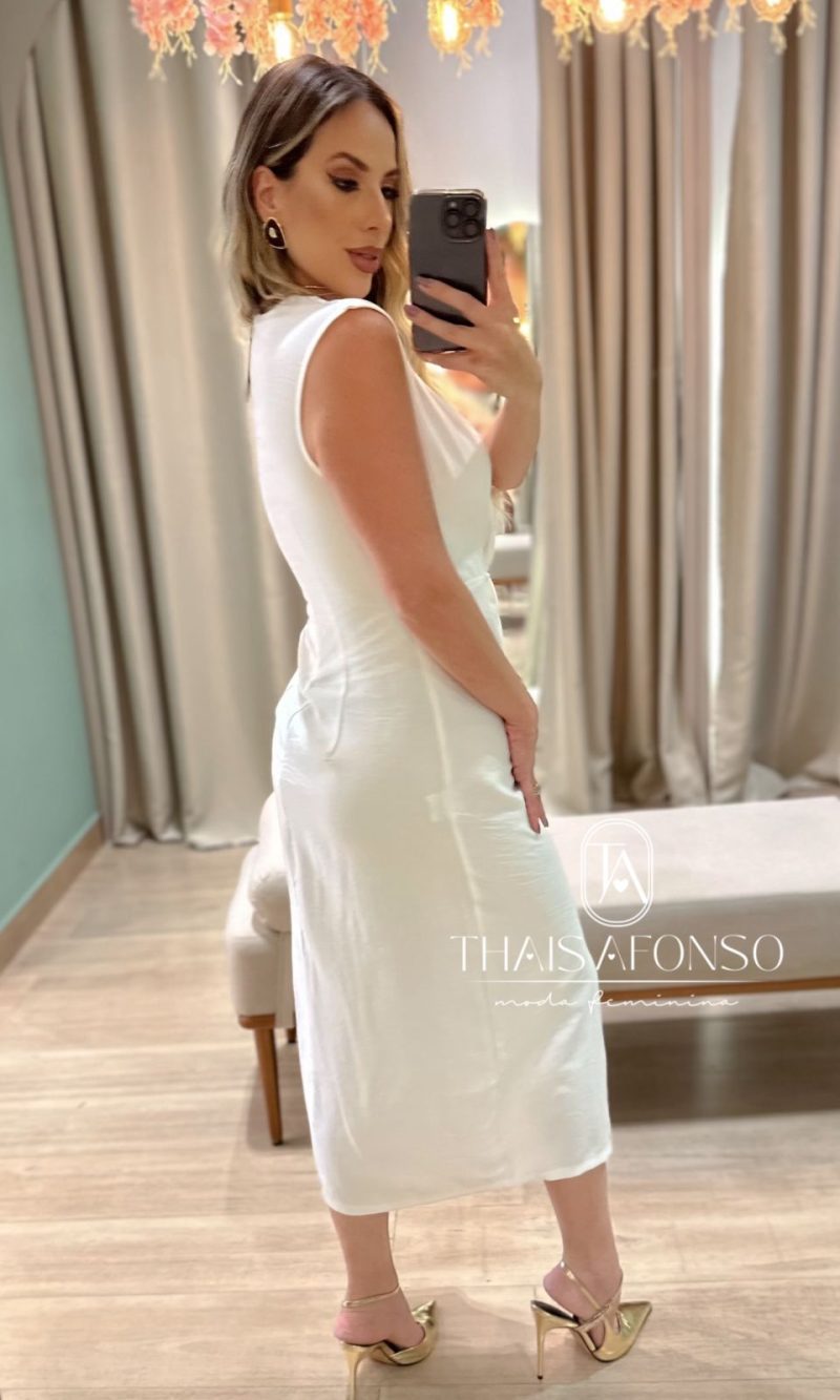 vestido mila branco vestido mila branco